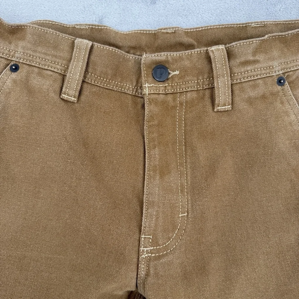 Patagonia Pants Womens 30 Iron Forge Hemp Canvas Double Knees Brown Outdoor - Picture 9 of 15